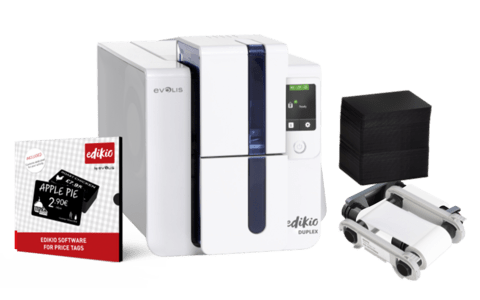 Evolis Edikio Duplex, beidseitig, 12 Punkte/mm (300dpi), USB, Ethernet, Kit (USB) Computerausrüstung, Elektronik, Hardware, Computerausrüstung, Elektronik, Hardware, Maschine