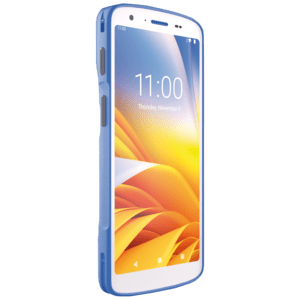 HC50 mit Notfalltaste, 2D, hot-swap, PTT, USB-C, BT, WLAN, NFC, Android, GMS, weiß, blau HC50 mit Notfalltaste, 2D, hot-swap, PTT, USB-C, BT, WLAN, NFC, Android, GMS, weiß, blau