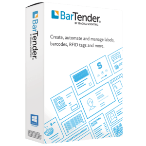 Seagull BarTender 2022 Professional, Workstation Lizenz, unbegrenzt viele Drucker