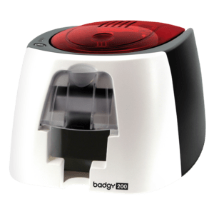 Evolis Badgy200, einseitig, 12 Punkte/mm (300dpi), USB Gerät, Fön, Elektrisches Gerät, Gerät, Elektrisches Gerät