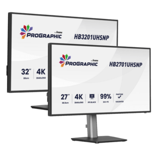 iiyama ProGraphic HB2701UHSNP-B1, 68,6cm (27''), 4K, USB, USB-C, Ethernet, Kit (USB)