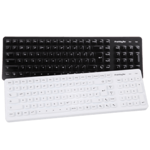 PrehKeyTec SIK 2500, QWERTZ, Alpha, USB, weiß