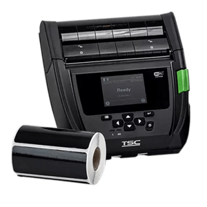 TSC Thermaflex-Etiketten, Etikettenrolle, Thermotransferband, TSC, Kunststoff, Harz, B 102mm, H 63.5mm, Rollen/Box 50 rolls/box Elektronik, Kassettenspieler