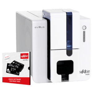 Evolis Edikio Flex, einseitig, 12 Punkte/mm (300dpi), USB, Ethernet, Kit (USB) Computerausrüstung, Elektronik, Hardware, Maschine, Computerausrüstung, Elektronik, Hardware, Maschine